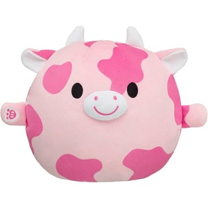 image:imageBuildABear Workshop SKOOSHERZ Strawberry Cow Stuffed Animal